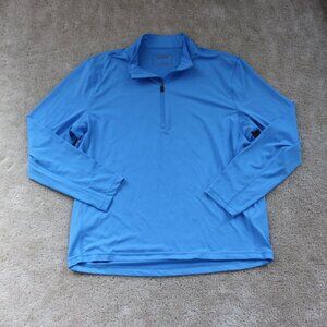 Men's Blue Lightweight Shirt Jacket